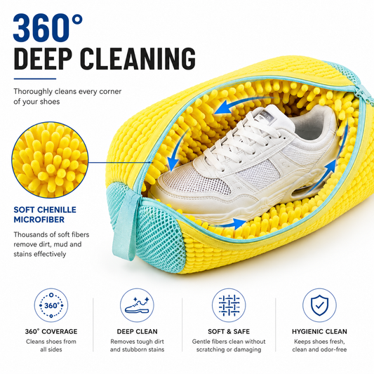 Shoe Wash Bag For Machine